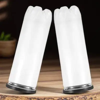 2 Pcs Tennis Cylinder Balls Holder Bottle Convenient Rack Clear Container for Pvc Small