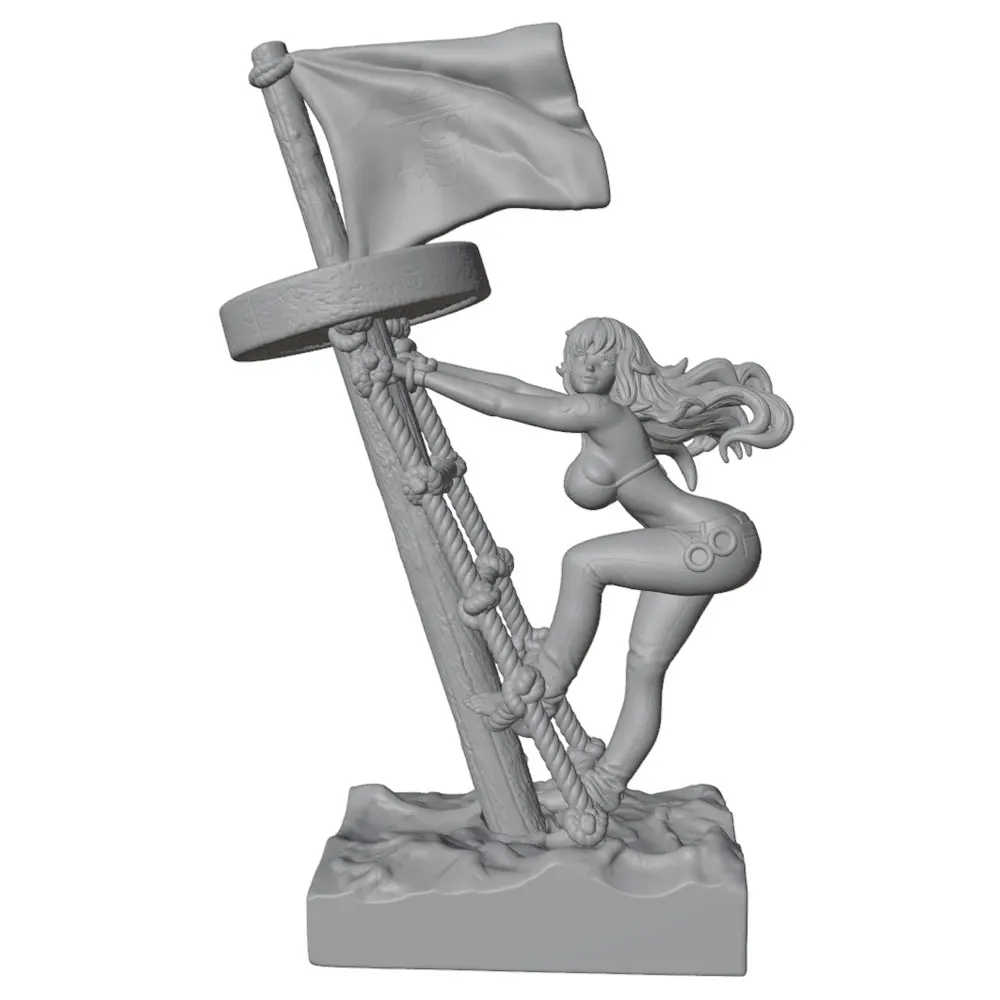 Miniatura resina para colecciones y decoración – Figura detallada 55 mm