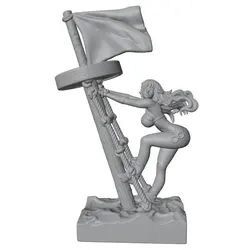 Miniatura resina para colecciones y decoración – Figura detallada 55 mm