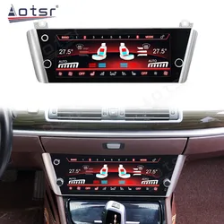 For BMW 5 Series F10 F11 5GT F07 F18 G38 2011~2023 Air Conditioning Climate Board Voice Control LCD Touch climate Control Screen