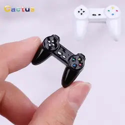 1:12 Dollhouse Electronic Mini Toys Model Gamepad Simulation Wireless Game Controller Doll House Furniture Decor Accessories