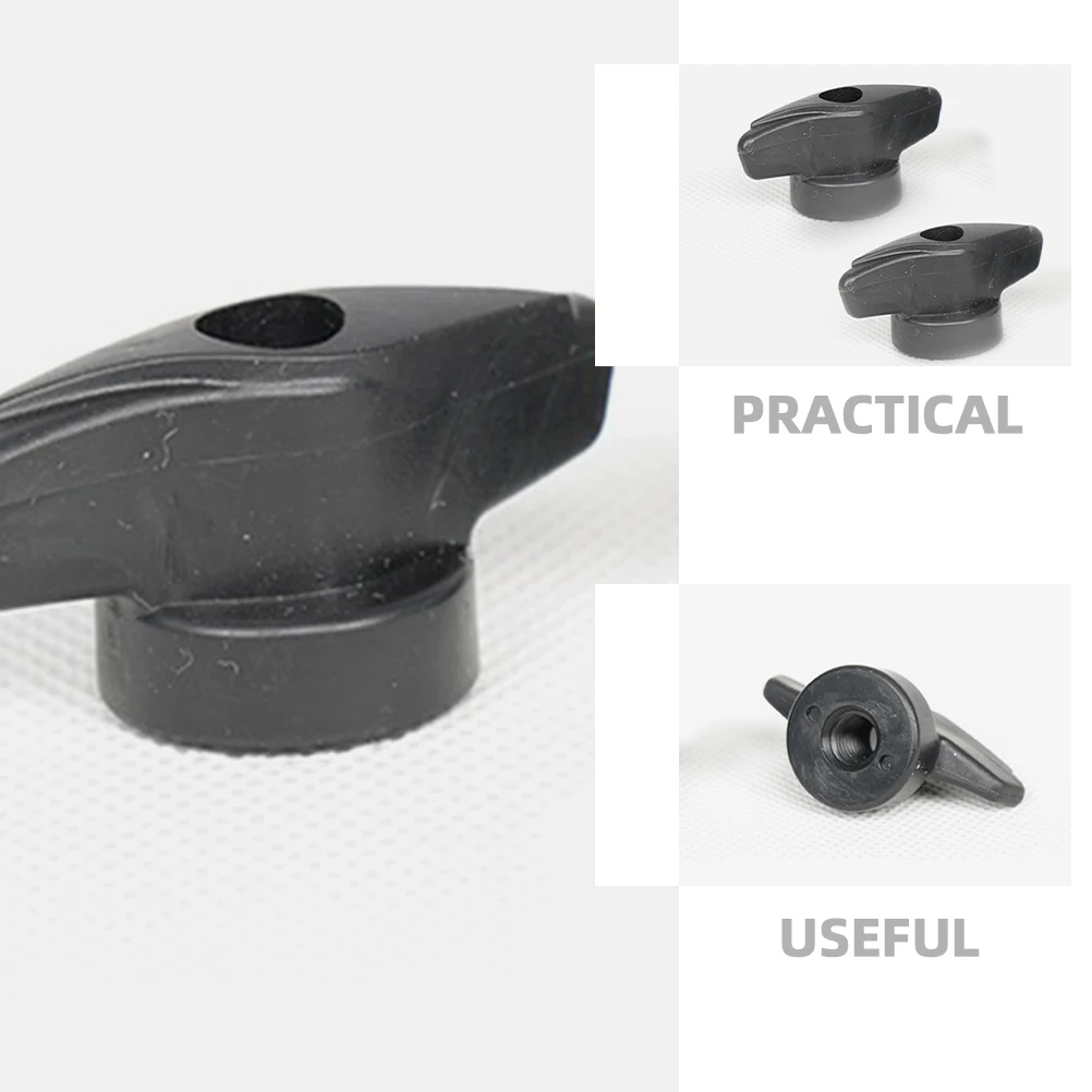 

Hand Twist Screw Cymbal Plastic Knob Nuts for Drum Kits Supply Replacement Sleeves Knobs Parts