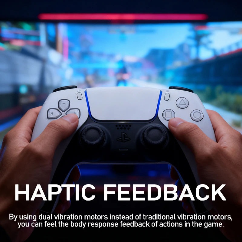 وحدة تحكم Sony Ps5 الأصلية Playstation DualSense وحدة تحكم لاسلكية لوحدة تحكم ألعاب Sony PS5 #5