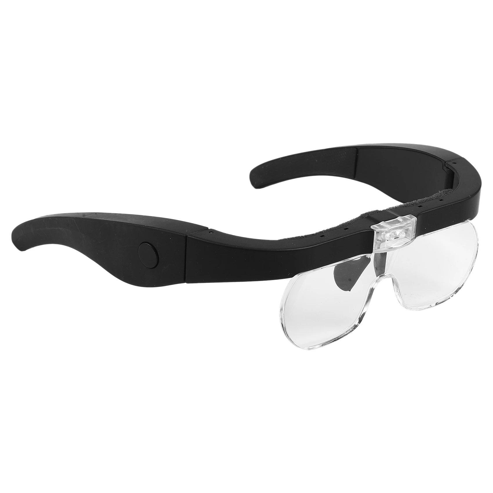 

Practical-Wearing Glasses Magnifier USB Rechargeable With LED Light For Reading Jewelers Watchmaker Repair Magnifing
