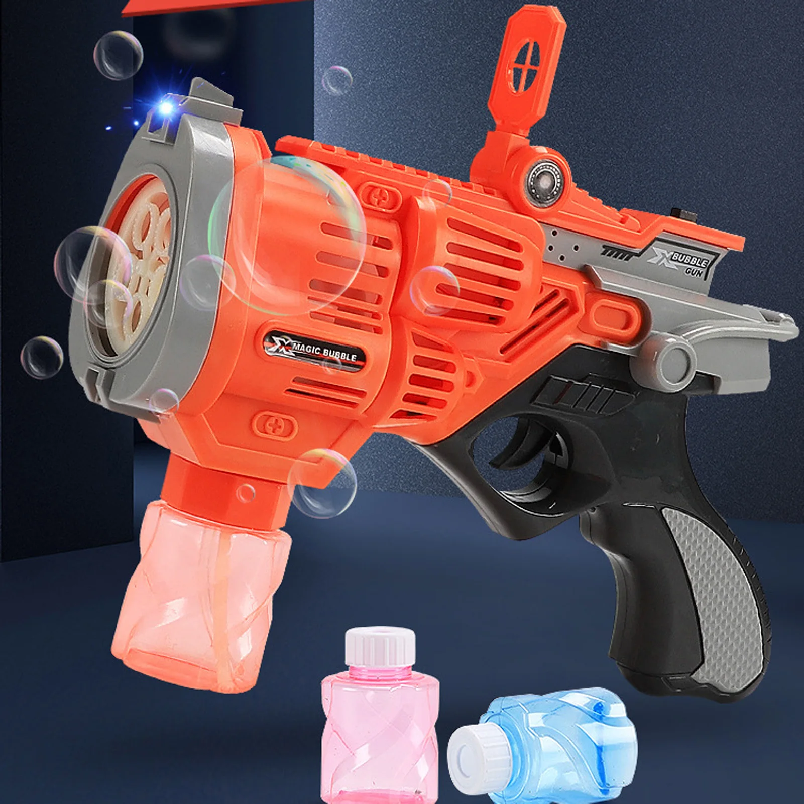 Automatic Bubble Machine Toys Gun Kids Electric Bubble Guns Soap Bubbles Magic Bubble Maker Bathroom Toys For Children