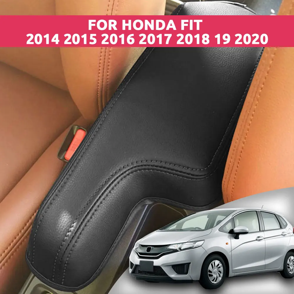

For Honda Fit 2014 2015 2016 2017 2018 19 2020 Car Armrest Cover | OEM Fit Anti-Tear Thermal Insulation Car Interior Protector