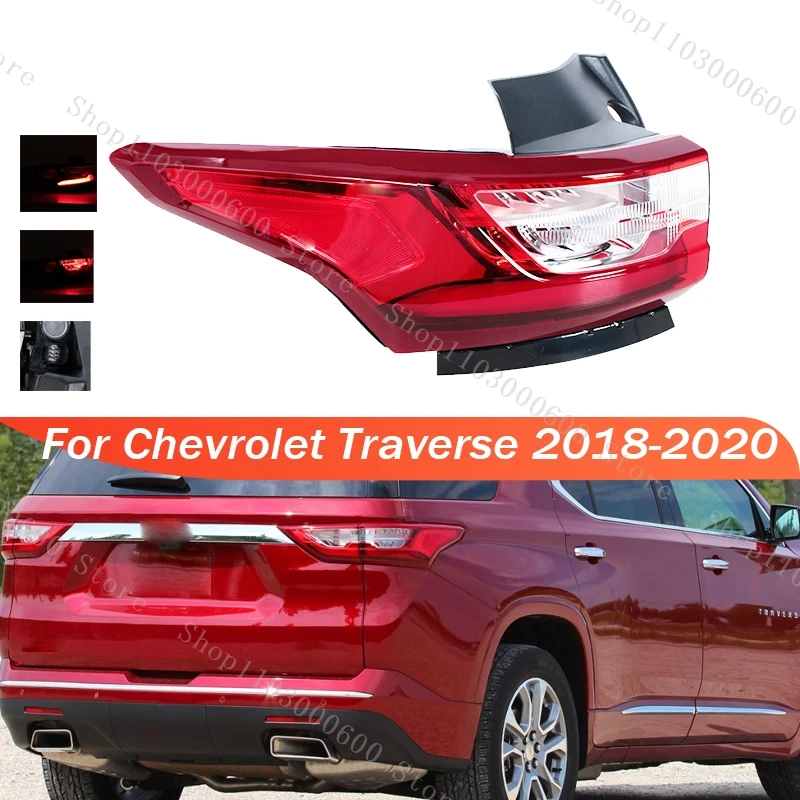 

Car Tail Light For Chevrolet Traverse 2018 2019 2020 Rear Brake Stop Light Driving Turn Signal Lamp