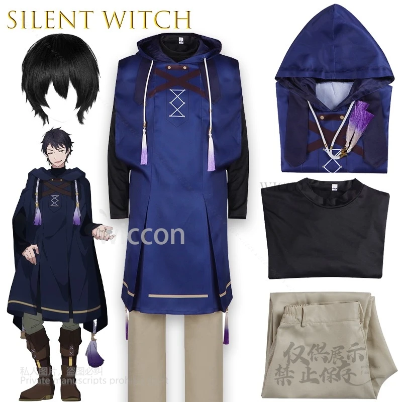 

Anime Sile ntWitch Rutile Louise Mila Cosplay Gothic Vintage Cloak Costume Roleplay Magic Dress Halloween Christmas NebulaCloak