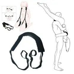 Restraint System Strap Hand & Ankle Cuffs Strap Sex Toy Couple BDSM Bondage Kit  Sexy Leg Handcuffs Spreader Bar cop cosplay