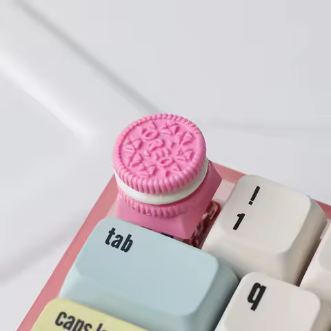 Creative Sandwich Cookie Keycaps Personality Custom Cute Keycap For Cherry MX Switch Mechanical Keyboard Gift