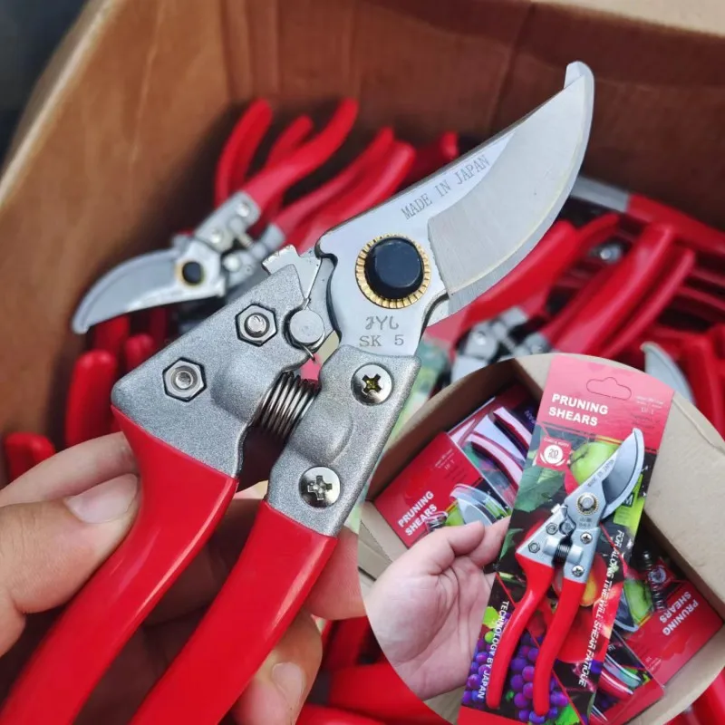 SK5 Pruner Garden Pruning Shears Branch Scissors Pruner Horticulture Grafting Knife Gardening Agriculture Bonsai Tools Secateurs