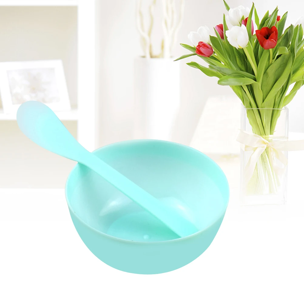 

10 Pcs Mixing Bowls Crystal Mud Containers Lightweight Comfortable Space Saving Stacking Green Hard Plastic Craft