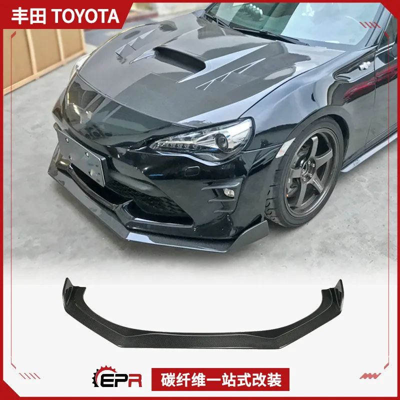 

Suitable for Toyota 86 Subaru BRZ Carbon Fiber Modification TMS Front Lip Bag, Front Shovel Chin Head Lip