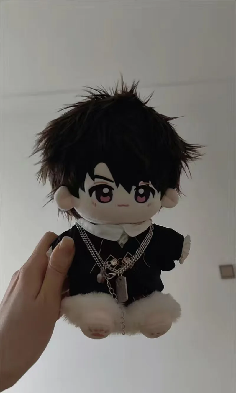 20CM Anime Cute Caleb Love and Deepspace Plush Doll Body Plushie Anime Cartoon Dress-up Plush Dolls Cotton Body Cosplay for K