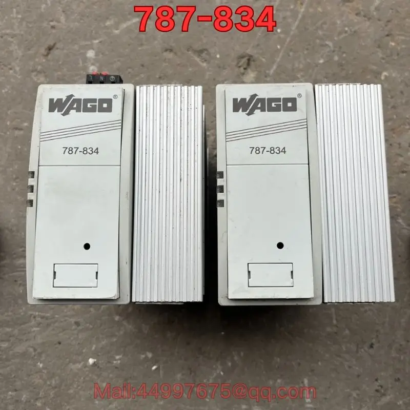 

The function test of the second-hand 787-834 power module is normal.