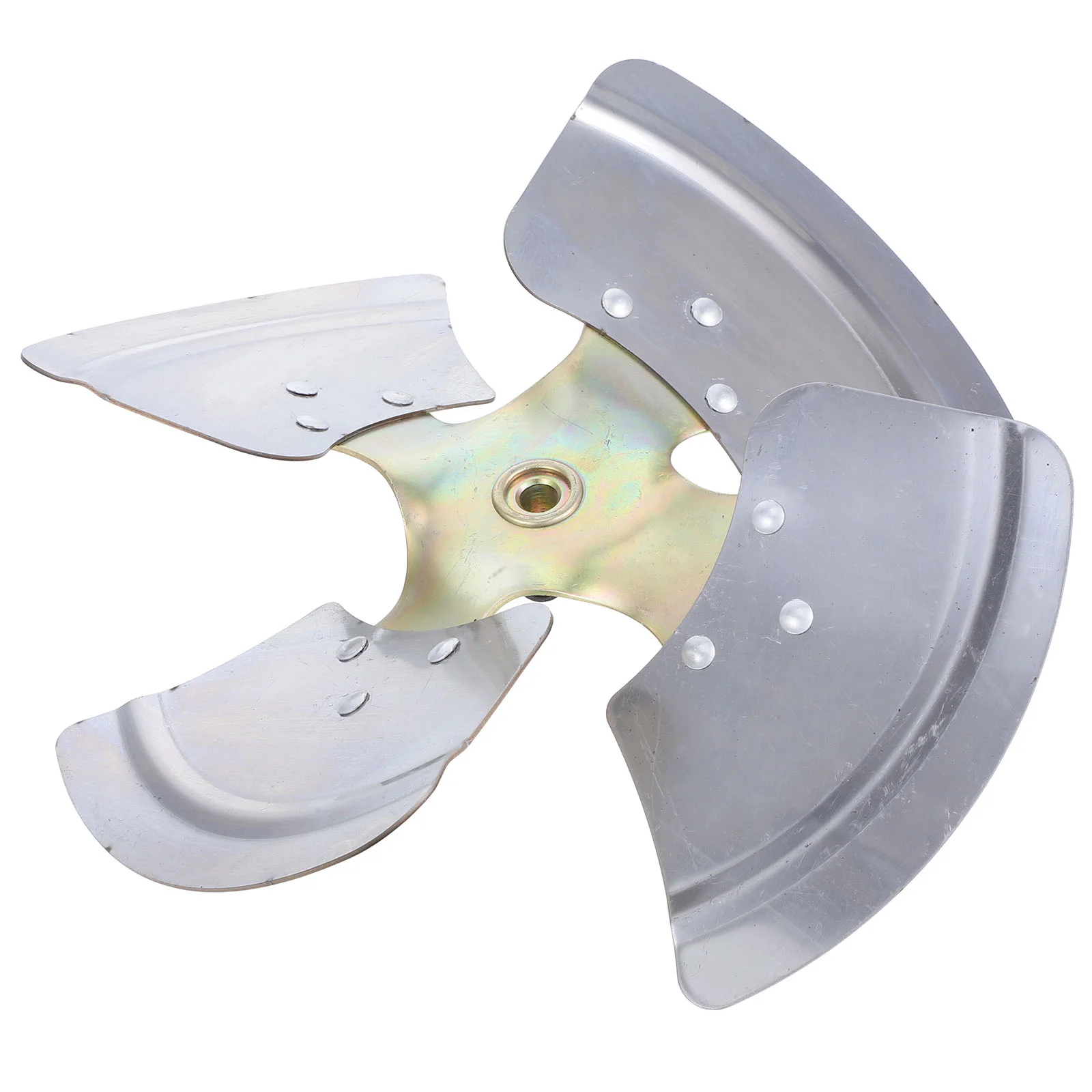 Metal Circulation Fan Blade Replacement 4 Leaves Industrial Fan Blade Accessories Universal Fan Blade