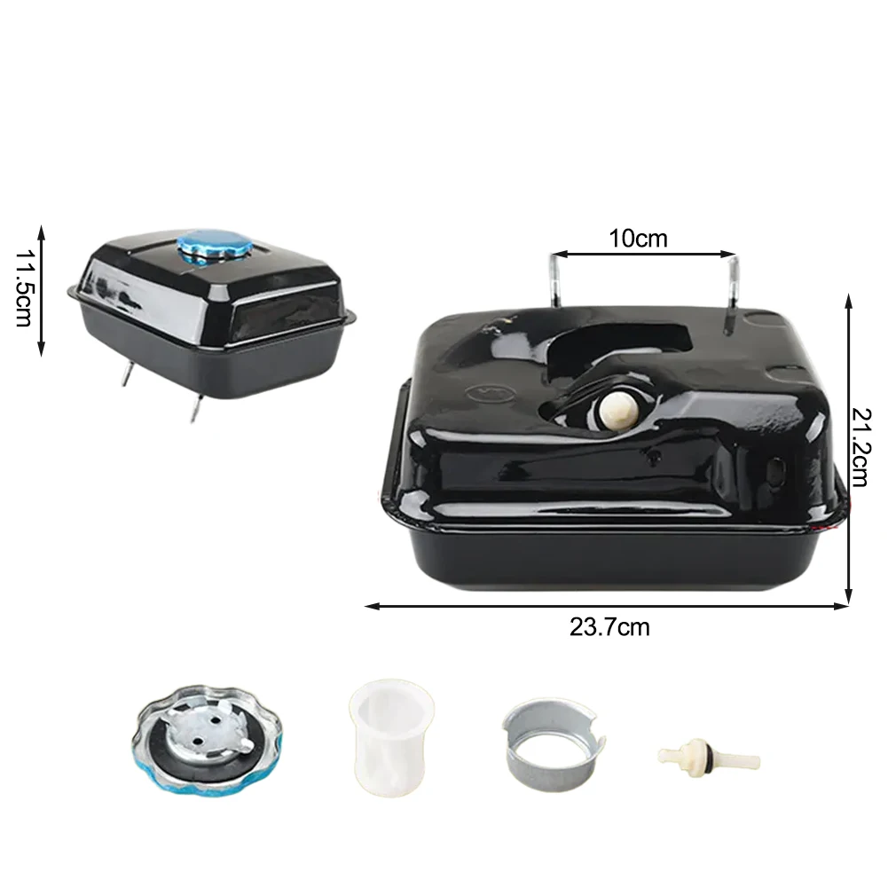 168F 170F Cap Fuel Tank Accessories Easy Installation Threaded Cap Leakage Prevention Sealing For 168F Rotavator