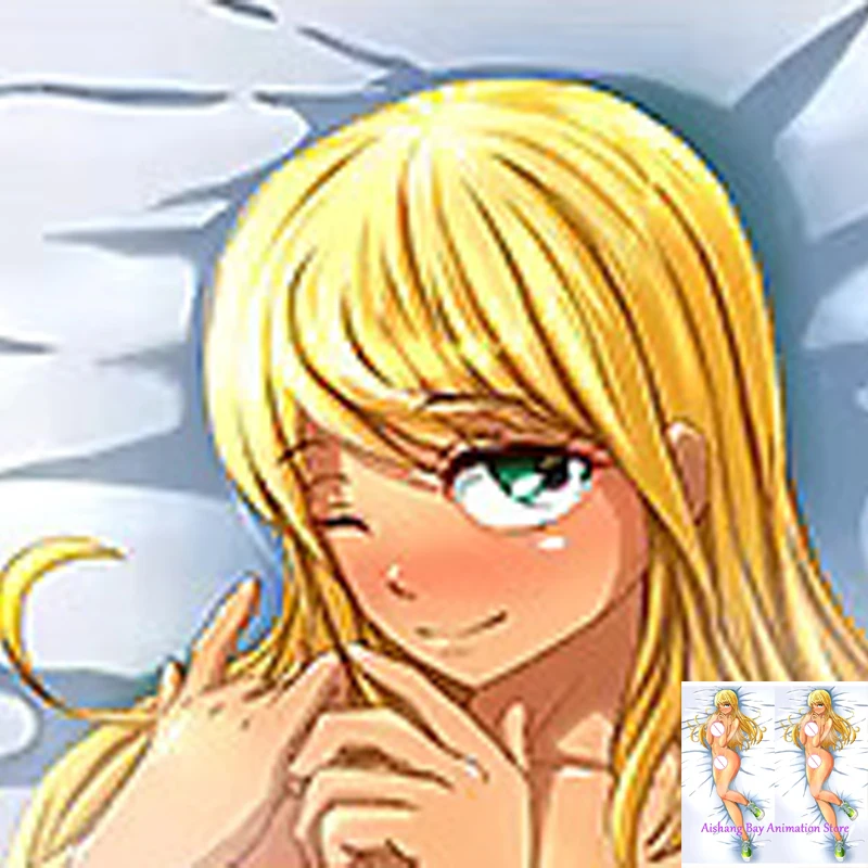 

Dakimakura Anime Pillow Cover Sakura Hibiki Double Sided Print Life-size Body Decoration
