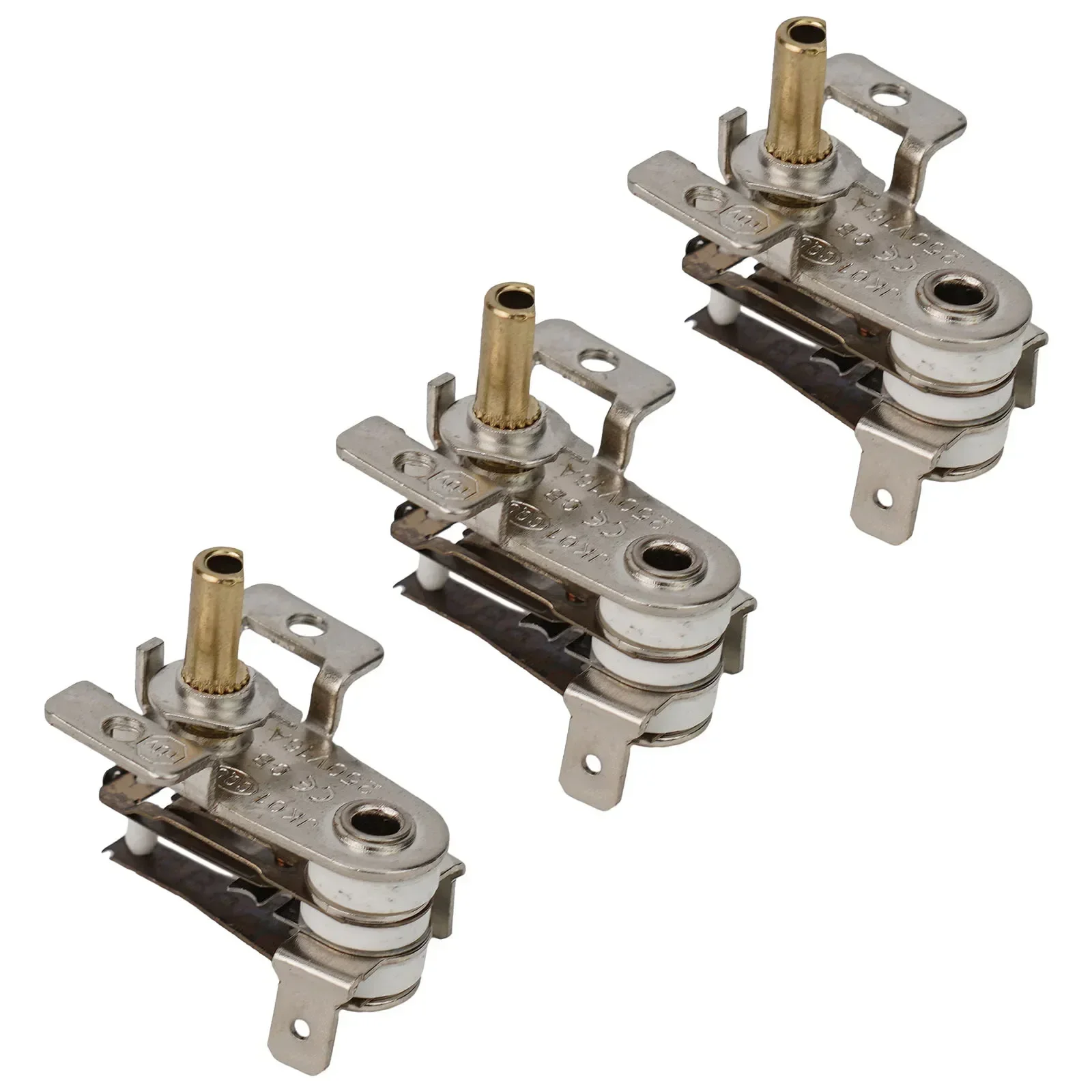 

3 шт. переключатель температуры профессиональный нагревательный термостат регулируемый переменный ток 250 В 16 А 90 ° C/162 ° F Переключатели управления термостатом