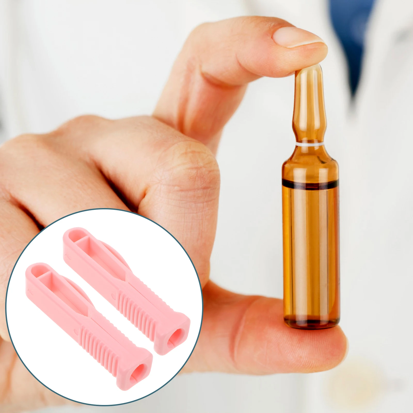 

6Pcs Ampoule Opening Tool Professional Mini Bottle Opener Smooth Handling Portable Ampule Cutter for Medical Staff Use