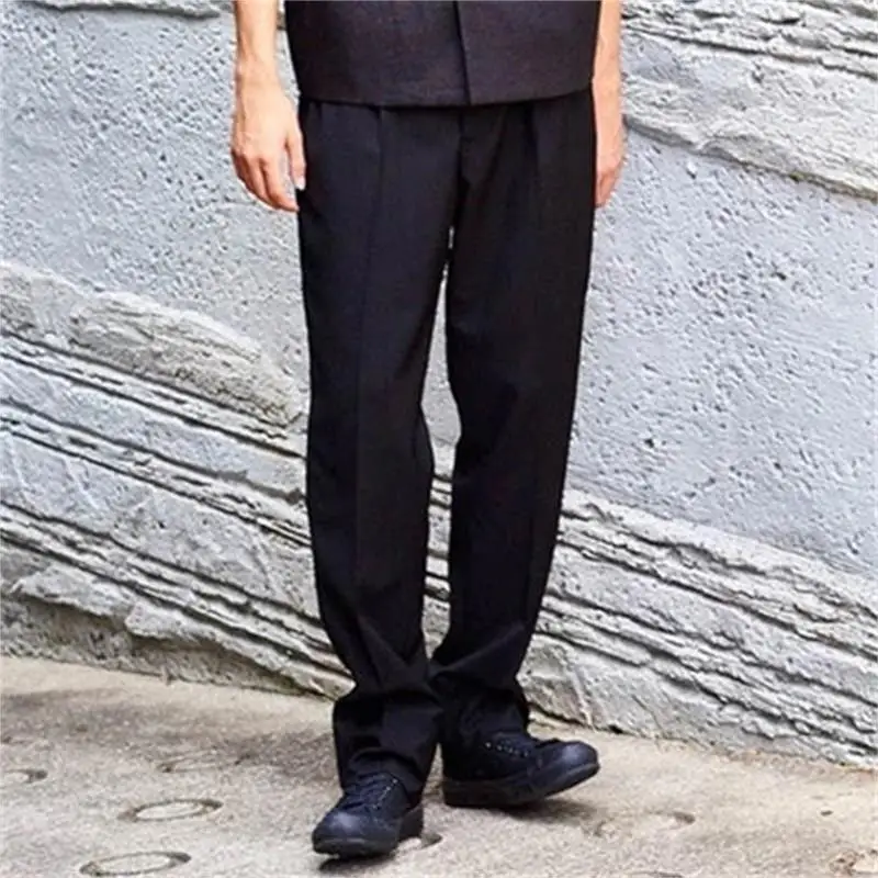 

Men's Straight Leg Pants Spring And Autumn New Fashion Trend Solid Color Simple Youth Large Size Pants