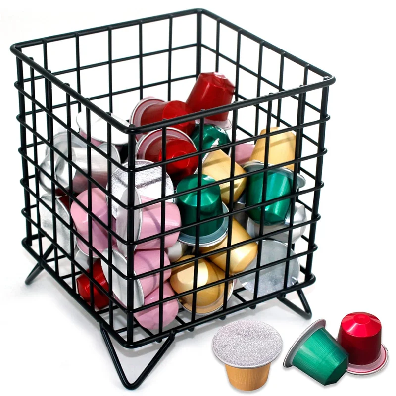 

-AT37 Держатель для капсул для кофе из 2 предметов, органайзер для чашек K, органайзер для кофейни, органайзер для хранения капсул для кофе