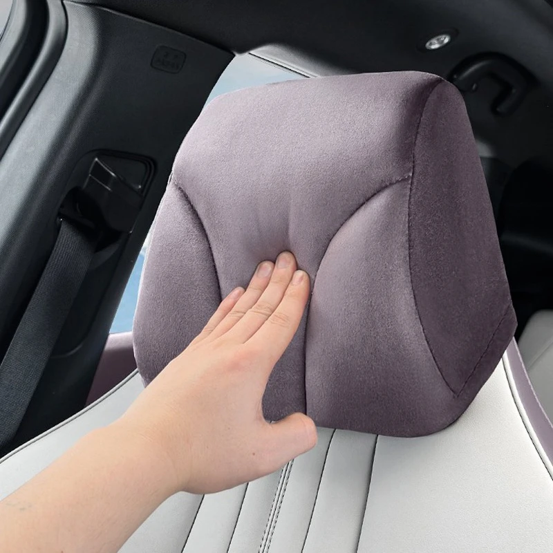 For BYD Seal U 2020-2025 Seat Headrest Protective Cover Head Support Cushion Suede Comfortable Protector Case Interior Accessory