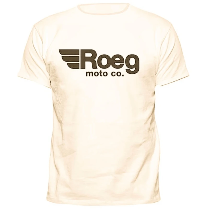 

2025 new Roeg Logo T-shirt pattern print short sleeves, summer cotton crew neck T-shirt unisex loose comfortable top