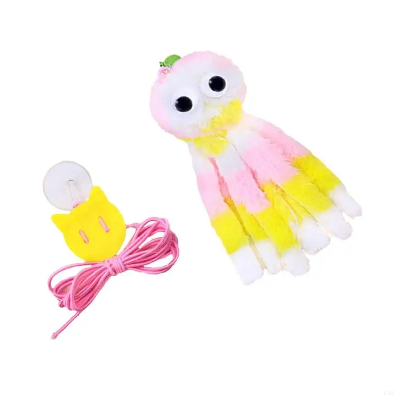 جعل الضوضاء معلقة لعبة Plushie Toy Safe Interactive Kinten Play Toy Y4QC