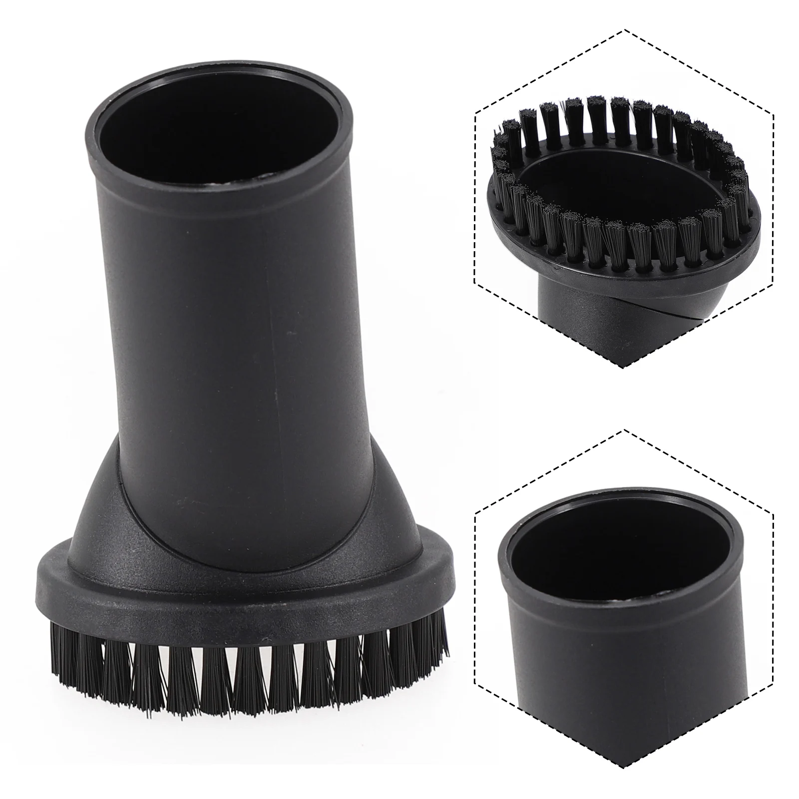 

Durable New Home 35mm Brush Vacuum Parts Black Removing Tool Replacement Spare Parts Fittings Plastic Bristles