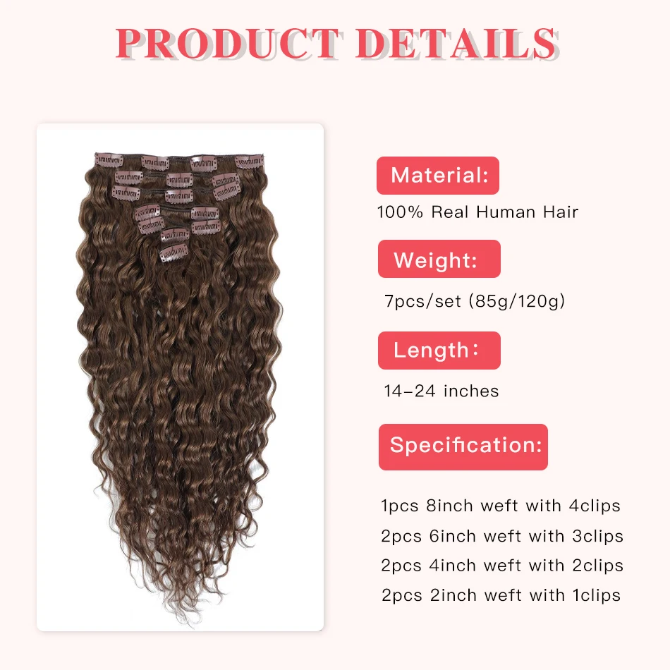 Thumbnail 2 - #90 Most Popular Clip-In Human Hair Extensions