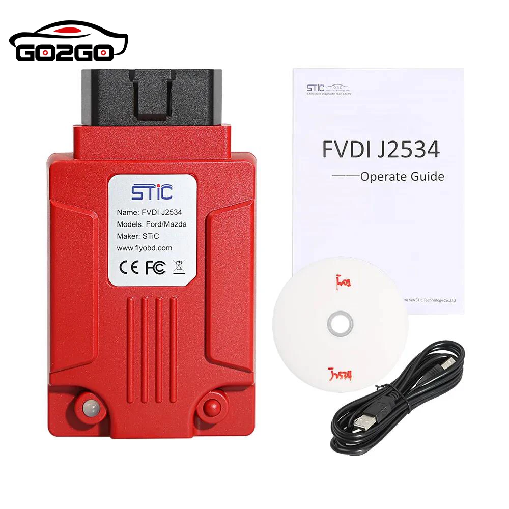 Latest version SVCI J2534 Car Diagnostic Tool STICK For Ford For Mazda Support Forscan ELM327 Software Online Module Programming