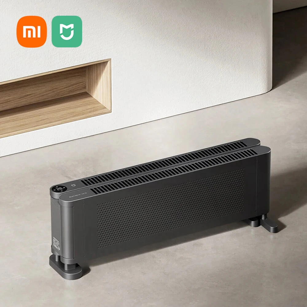 XIAOMI MIJIA Graphene Baseboard Heater 2 Folding Version Living Room Bedroom Heater 2200w Fast Heating APP Wireless Control