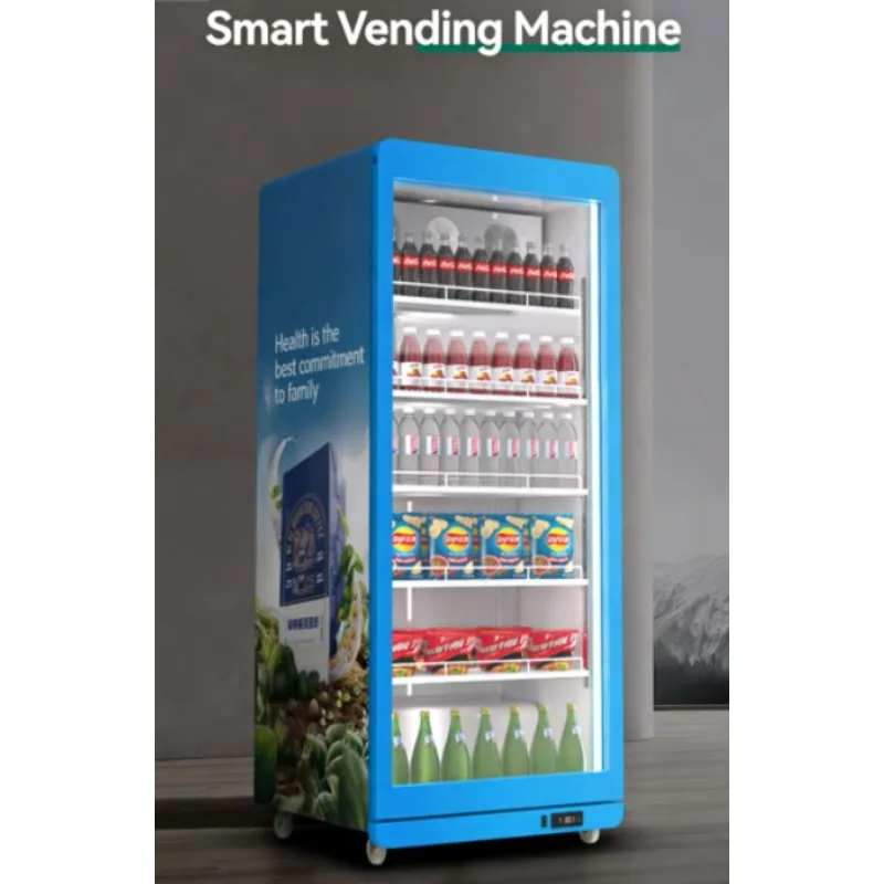 Auto Snack Bottled Water Beer Cold Drink Factory Convenient Store Vending Machines for Food and Drinks Snacks
