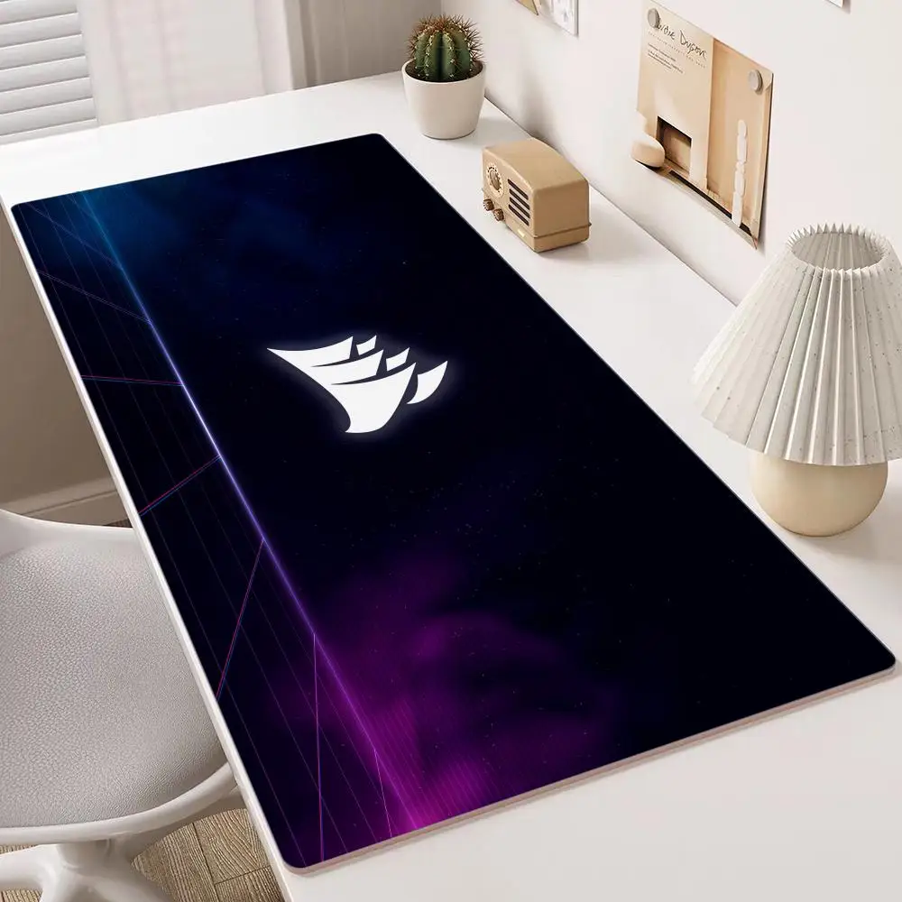 

CORSAIR Standard Iridescent Mouse Pad Multiple Sizes Large Square Computer Office Game Table Mats Rubber Anti-slip Mousepads