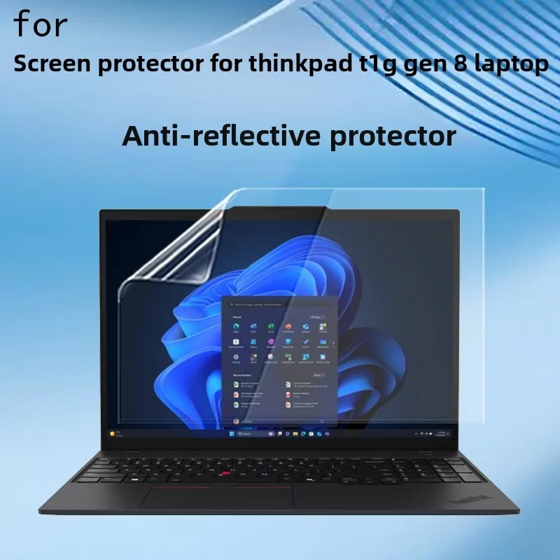 

For Lenovo ThinkPad T1g Gen 8 computer screen protector 16-inch keyboard cover 2K HD anti-glare, anti-scratch and anti-blue film