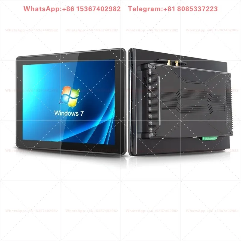 Embedded Industrial Touch Screen All-in-One Machine IP65 Anti-Interference Tablet Monitor Industrial Control Display 1Pcs