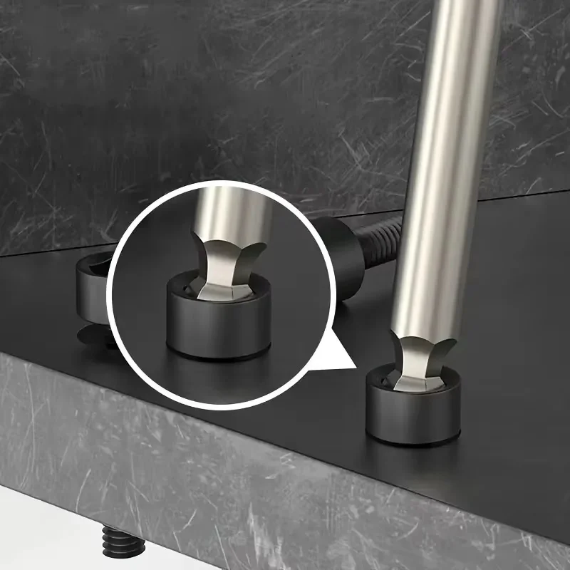 4pcs S2 Steel Ball End Hex Screwdriver Bits Set 150mm H3-H6 Hex Head With 1/4 Inch Hex Shank And Magnetic Tips Allen Key Bits