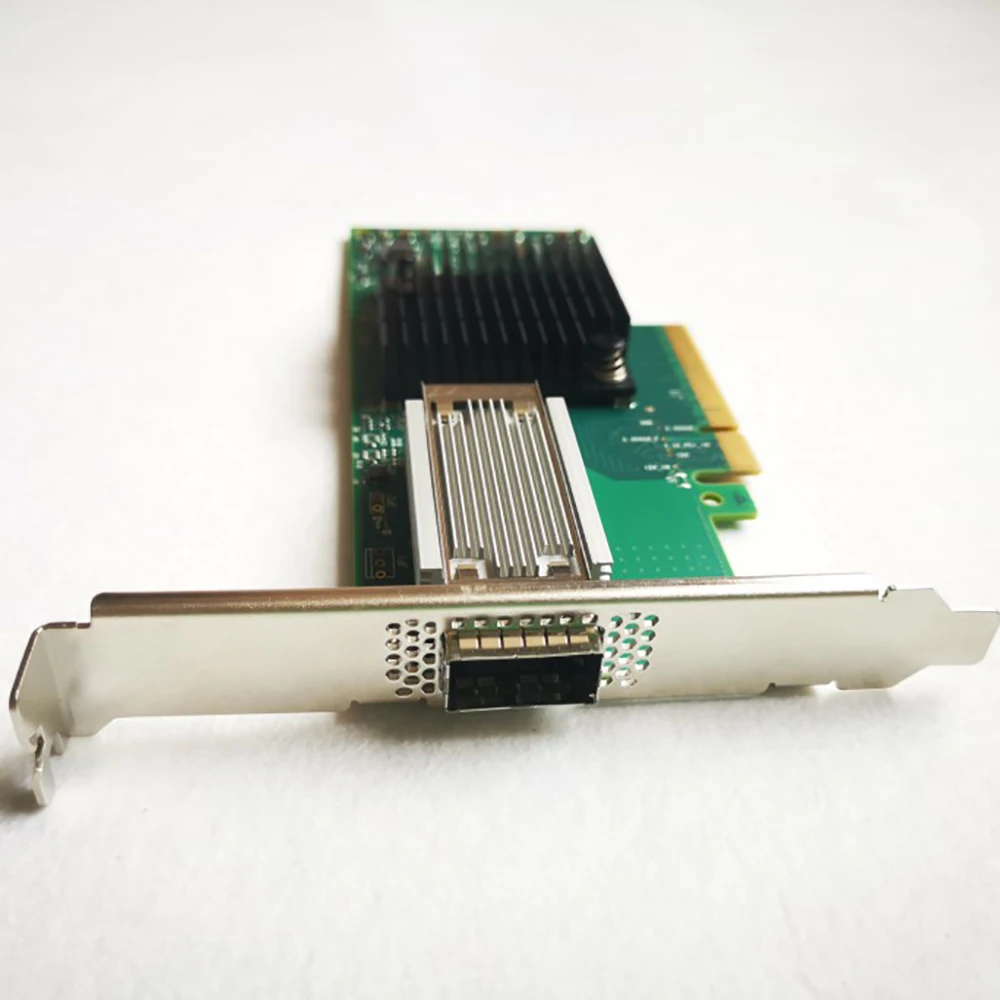 50 Gb/s MCX4131A-GCAT para Mellanox ConnectX-4 LX 50GbE CX4131A Placa de rede InfiniBand NIC