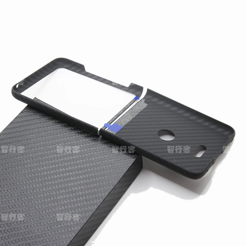 Imagem -04 - Zxke-estojo de Carbono para Motorola Moto Razr 50 Capa Dura Ultraleve Ultrafino Confortável Comercial Aramid Fiber Shell