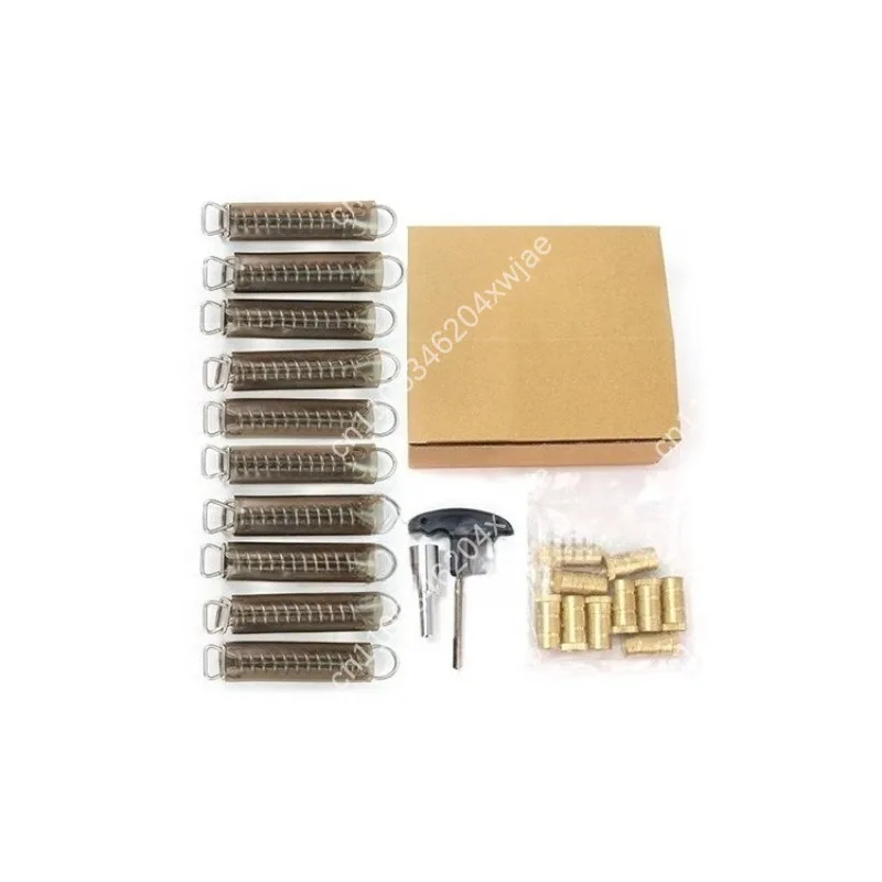 Pool Cover Hardware Accessories Brass Rivets Tension Springs Anchor Kit for Safety Swimming Pool Cover