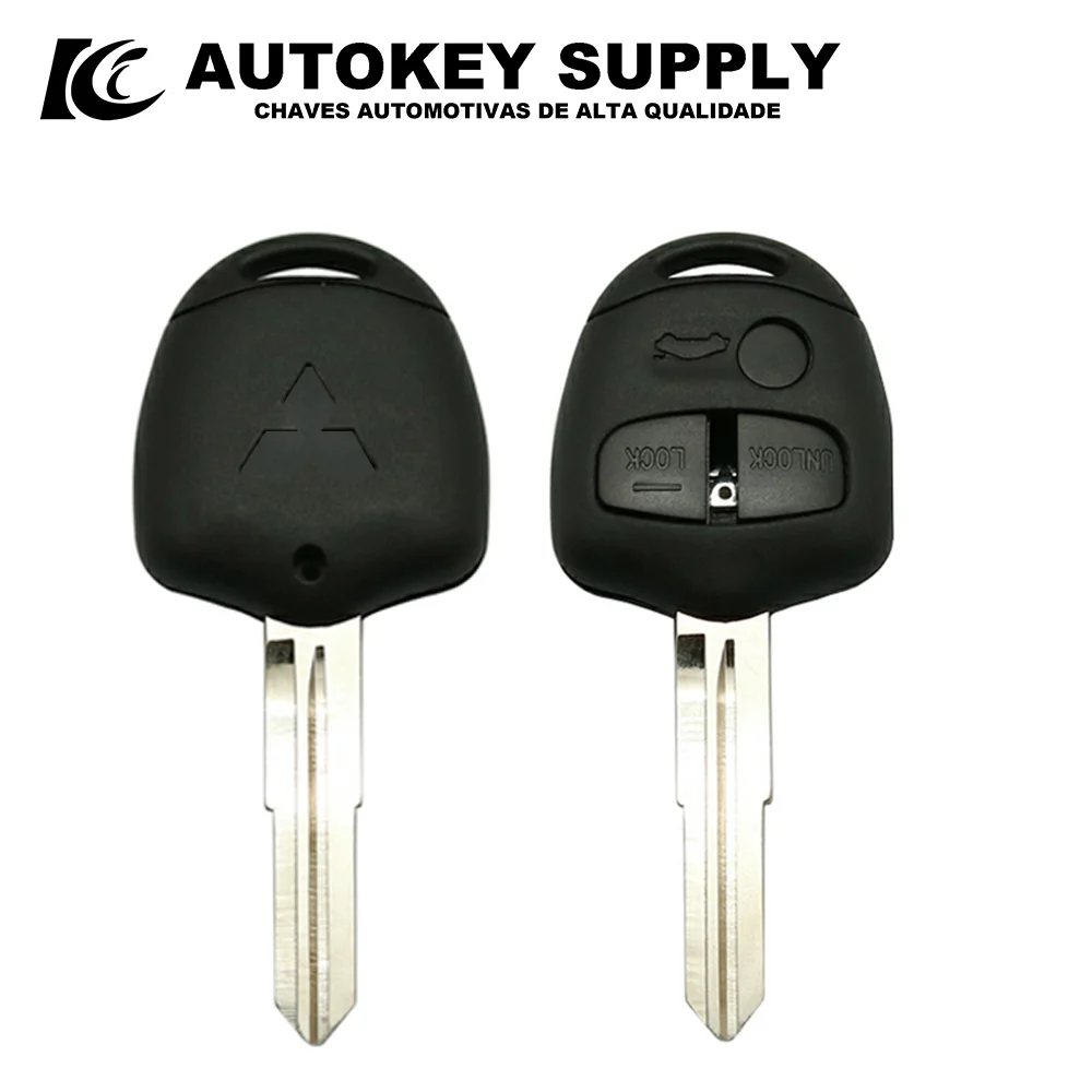

Autokeysupply AKMSS207 Lancer Evo Outlander 3-кнопочный корпус дистанционного ключа (левый) для Mitsubishi