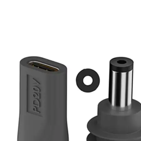 USB C Female To 5521 Power Adapter 100W For PD For Starlink For Mini Rectangular Dish Outdoor Ethernet Cable Connector Accessori