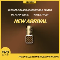 Glesum nuevo estilo Super calidad 0,5 s seco Duke Lady pegamento sin látex y baja irritación piel grasa extensión de pestañas adhesivo de maquillaje