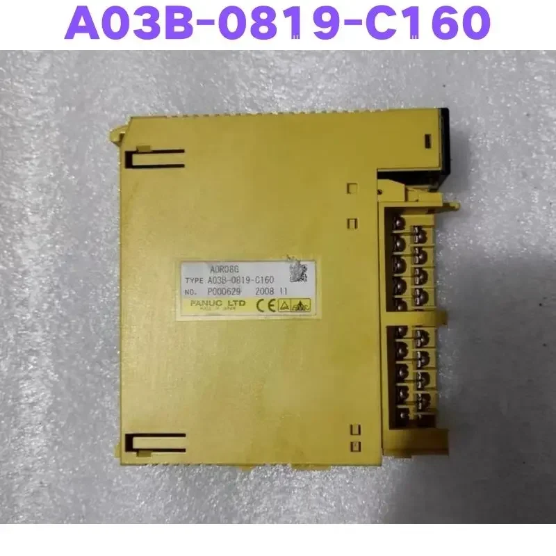 

Second-hand A03B-0819-C160 A03B 0819 C160 IO Module Tested OK