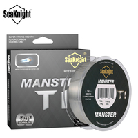 SeaKnight Brand Fluorocarbon Coating Fishing Line MANSTER T1 Series 100M Monofilament Fishing Line Leader Sinking Line