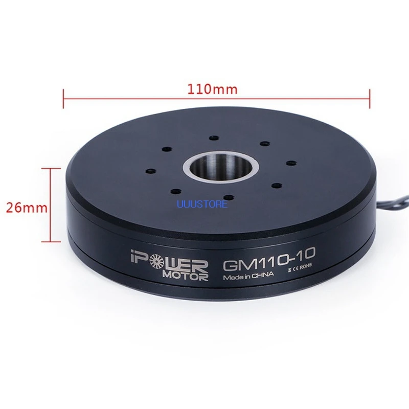 

Iflight New iPower Motor GM110-10 GM110 Brushless stabilization Camera Gimbal Motor For SLR aerial Special for Z axis DIY Parts
