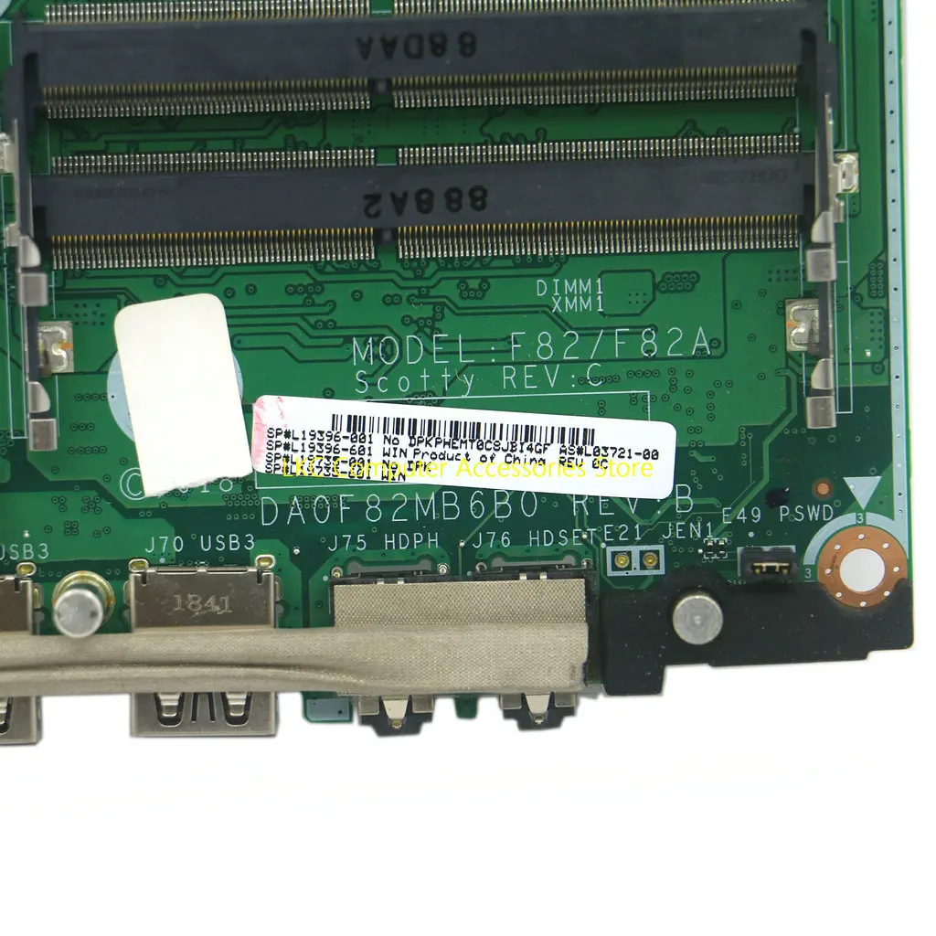 New For HP EliteDesk 705 G4 DM Motherboard L19396-601 L19396-001 L19735-601 L03721-002 Da0f82mb6b0 Motherboard AM4 100%Tested