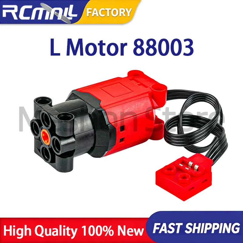 7.4V High Torque L Motor Power Building Blocks MOC Car Truck DIY Upgrade Compatible System Mechanical Toys Gift Present