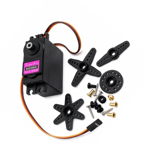 High Torque MG996R 4.8-6.0V Digital Servo with Metal Gear for Futaba JR 1/8 1/10 RC Car Helicopter Robot Boat Arduino UNO MG996